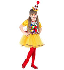 Clown  Tutu Dress, Mini Hat 