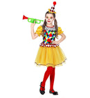 Clown  Tutu Dress, Mini Hat 