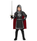 Dark Knight  Hooded Coat With Cape 