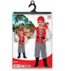Pirate  Shirt With Vest & Belt, Pants, Parrot, Bandana 