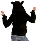 Cat  Hooded Fleece Jacket 