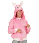 Pig  Hooded Fleece Jacket 
