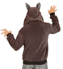 Wolf  Hooded Fleece Jacket 