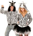Zebra  Hooded Fleece Jacket 