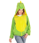Crocodile  Hooded Fleece Jacket 