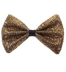 Gold Square  Bow Tie