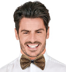 Gold Square  Bow Tie