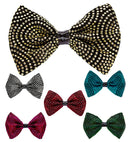 Metallic Polka Dots Bow Tie  6 Colors Ass.