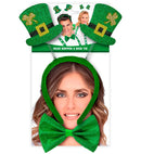 St. Patrick'S Day Set   Mini Top Hats Head Bopper & Bow Tie 