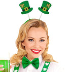 St. Patrick'S Day Set   Mini Top Hats Head Bopper & Bow Tie 