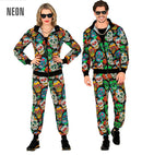 Dia De Los Muertos Party Fashion Tracksuit  Jacket, Pants 