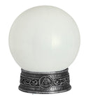 Sound Sensor Activated Crystal Ball With Stand, Color Changing Kaleidoscope Lights & Eerie Sounds 20 Cm