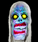 Sound Sensor Activated Neon Hooded Demon With Color Changing Kaleidoscope Lights & Eerie Sounds 120 Cmion