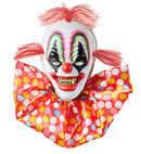 Horror Clown With Color Changing Flashing Led Light Eyes 40 Cm 