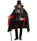 Vampire  Shirt With Vest, Jabot With Medallion, Cape 