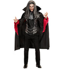 Vampire  Shirt With Vest, Jabot With Medallion, Cape 