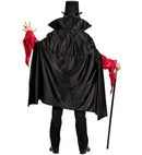 Vampire  Shirt With Vest, Jabot With Medallion, Cape 