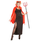 Devil  Dress, Cape, Horns 
