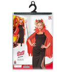 Devil  Dress, Cape, Horns 