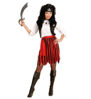 Pirate  Dress With Vest, Belt, Headpiece 