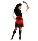Pirate  Dress With Vest, Belt, Headpiece 