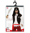 Pirate  Shirt With Vest, Pants, Belt, Headband 