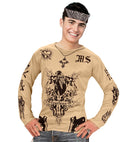 Latino Gangster  Tattoo Shirt 