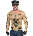 Latino Gangster  Tattoo Shirt 