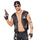 Biker  Shirt With Vest 