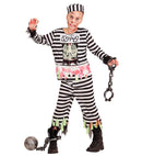 Zombie Convict  Coat, Pants, Hat 