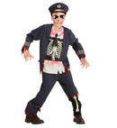 Zombie Police Officer  Coat Withshirt, Pants, Hat 