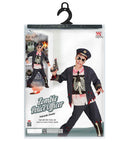 Zombie Police Officer  Coat Withshirt, Pants, Hat 