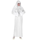 Ghostly Nun  Tunic, Headpiece, Gloves 