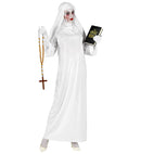 Ghostly Nun  Tunic, Headpiece, Gloves 