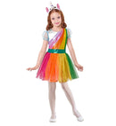 Unicorn  Dress, Headpiece 