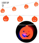 Color Changing Pumpkin Light Chain 2,5 M - 10 Lights