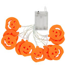 Color Changing Pumpkin Light Chain 2,5 M - 10 Lights
