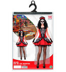 Mujer Dia De Los Muertos  Dress, Fingerless Gloves, Headpiece 