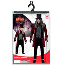Victorian Vampire  Jacket With Vest, Jabot, Gloves, Hat 