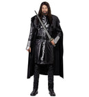 Dark Knight  Coat With Arm Guards & Cape, Belt 