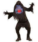 Gorilla  Robe, Oversized Hooded Mask 