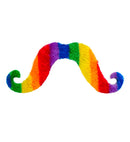 Adhesive Rainbow Moustache