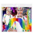 Adhesive Rainbow Moustache