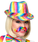 Adhesive Rainbow Moustache
