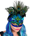 Peacock Eyemask