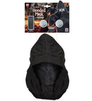 Faceless Hooded Mask With White Fade-In Fade-Out Light-Up Eyes