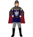Knight  Coat With Cape, Belt, Hood 