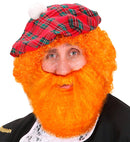 Character Beard With Moustache Orange
