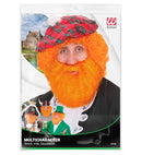 Character Beard With Moustache Orange