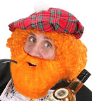 Character Beard With Moustache Orange